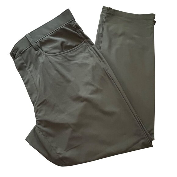 Ben Hogan Performance Mens Golf Pants Green 36x30 - Relaxed Fit - Picture 1 of 8